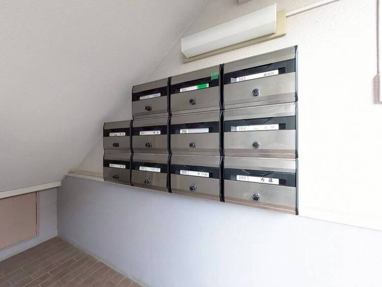 設備 郵便受けも、きちんと管理されています。