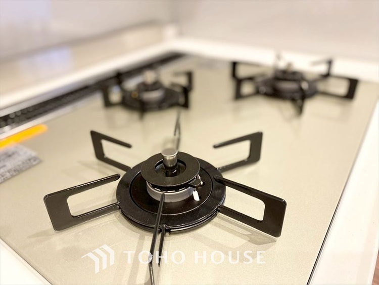 キッチン 【KITCHEN】◆家族のおはよう◆の声を笑顔で迎えてあげられるシステムキッチン。朝ごはんが楽しみでちょっと早起きしたくなるんです。