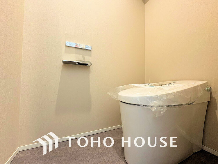 トイレ トイレには快適な温水洗浄便座付