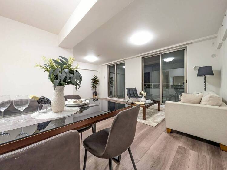 居間 「空間が織り成すひとつ先の住み心地」を演出します。