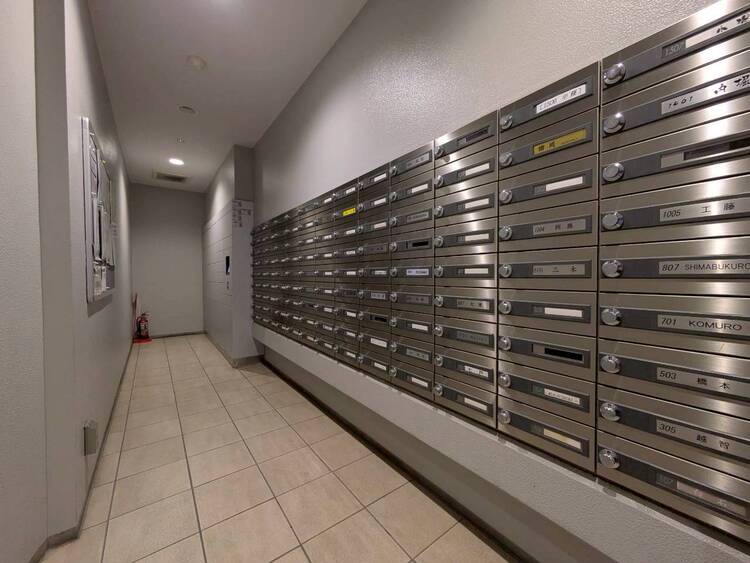 設備 郵便受けも、きちんと管理されています。