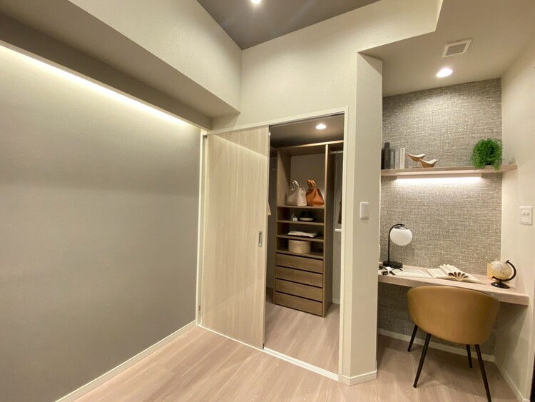 その他 収納スペースが付いていて、お部屋を広く使っていただけます。