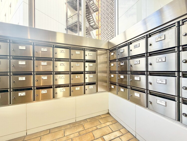設備 郵便受けも、きちんと管理されています。
