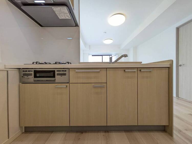 キッチン 使いやすくスタイリッシュなキッチン空間になっております。