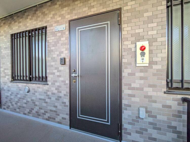 玄関 清潔感のある落ち着いた雰囲気の玄関です。