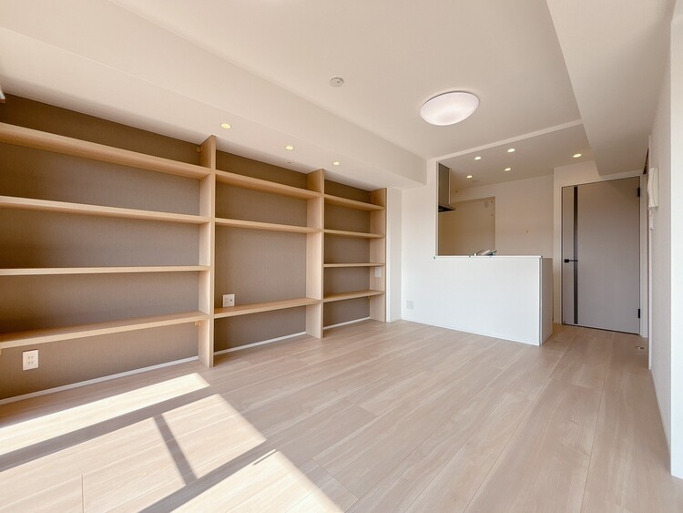 居間 豊かな居住性と、安心感を満たすクオリティが見事に調和した住空間。