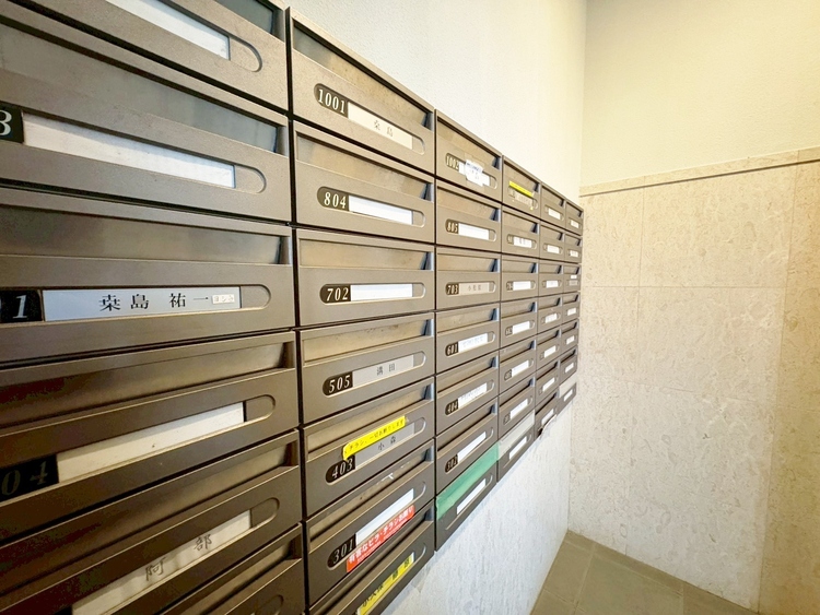 その他 郵便物を受け取るための郵便受けも、きちんと管理されています。