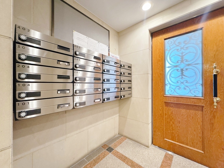 その他 郵便物を受け取るための郵便受けも、きちんと管理されています。