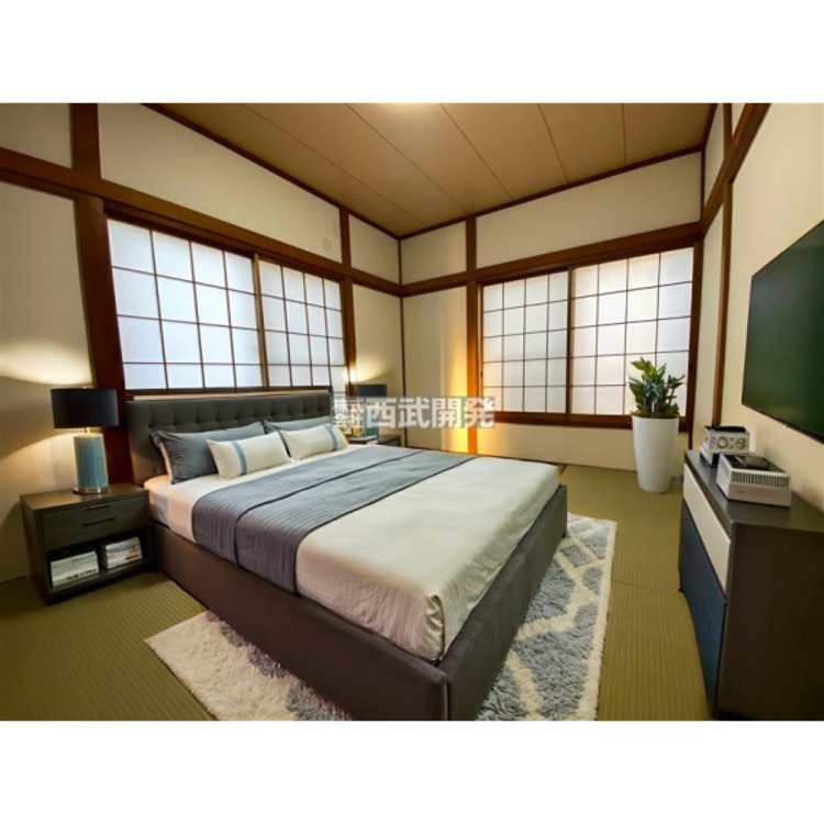 内装 【配置してある家具や小物はCGによるイメージです。】２階和室６帖