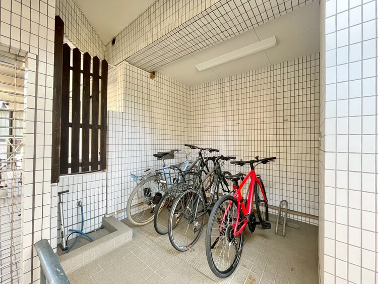 その他 駐輪場も綺麗に整頓されています。※空き状況は都度ご確認下さい。