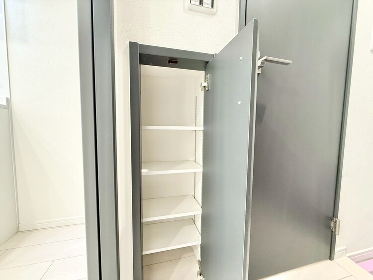 その他 収納スペースが付いていて、お部屋を広く使っていただけます。