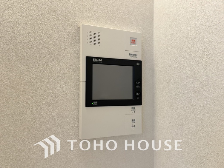 その他 来客が一目でわかるモニター付きインターホン