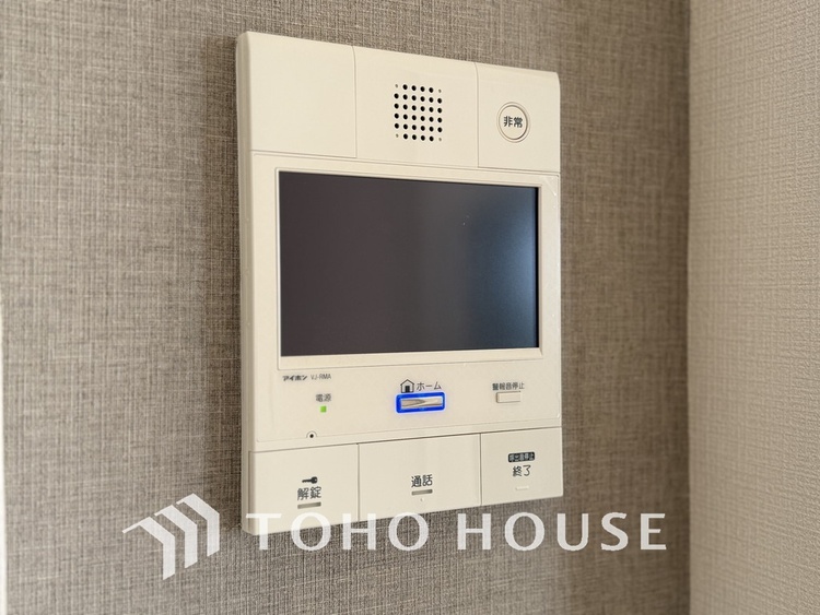 その他 来客が一目でわかるモニター付きインターホン