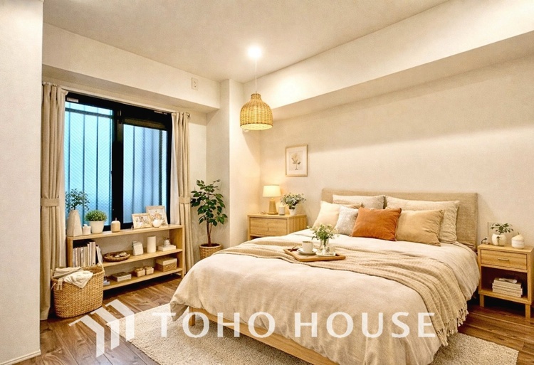 内装 ＊配置してある家具や小物はCGによるイメージ画像です。【ROOM】感性を育むプライベートルームはシンプルでスマートな空間。