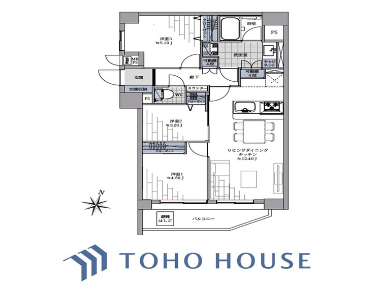 間取り 笑い声が絶えない幸せいっぱいのこの場所で新たな生活が始まる。