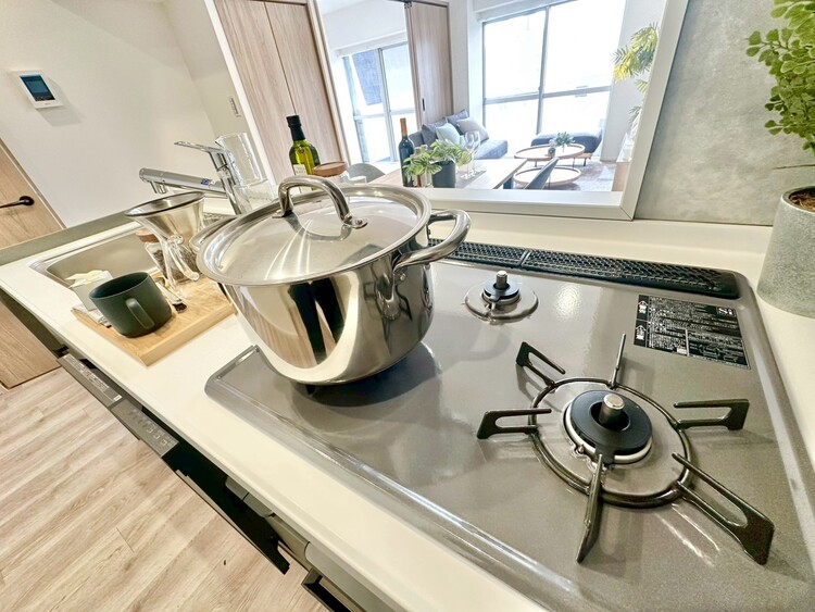 その他 開放感のあるキッチンスペース。調理をしながら、会話も弾みそうですね。