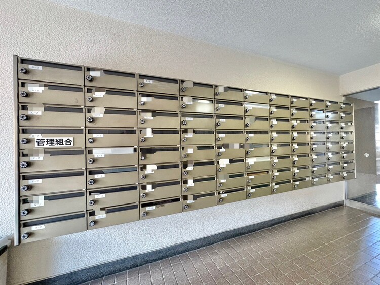 その他 郵便物を受け取るための郵便受けも、きちんと管理されています。