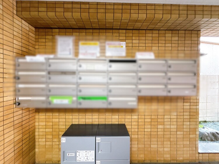 設備 郵便物を受け取るための郵便受けも、きちんと管理されています。
