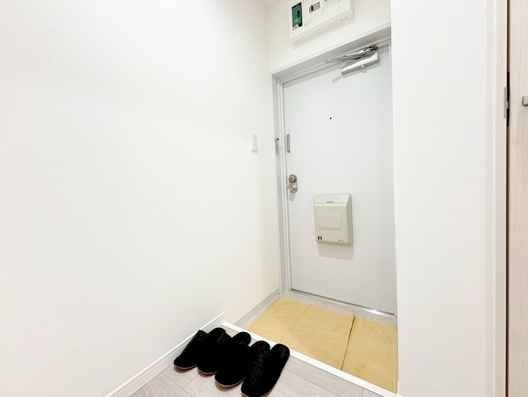 玄関 シューズボックスを完備した玄関です。