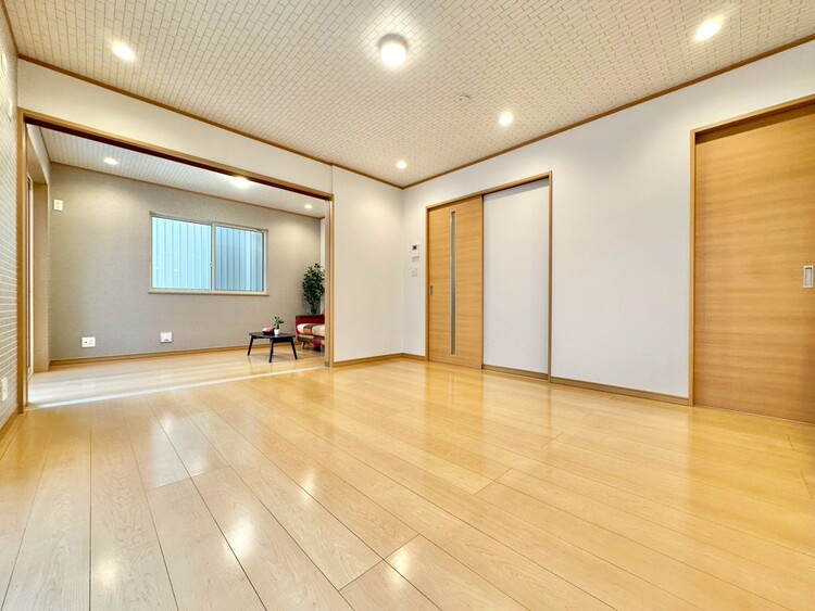 居間 「空間が織り成すひとつ先の住み心地」を演出します。