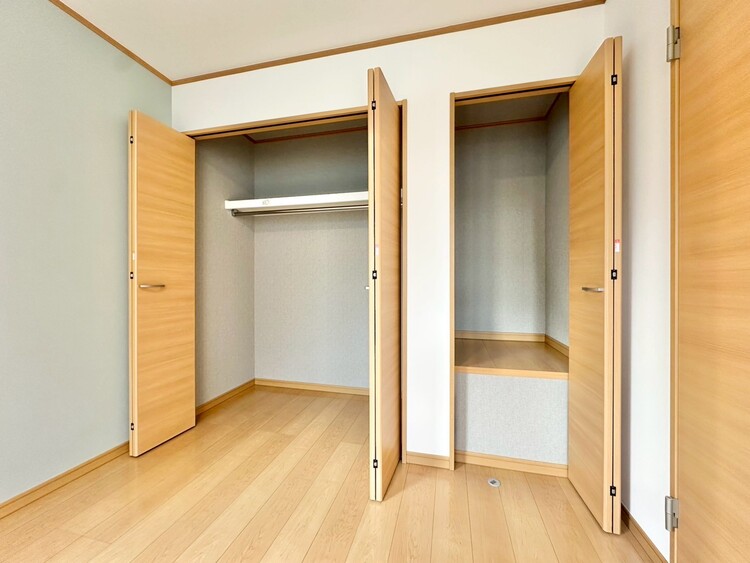 収納 居室にはクローゼットがあり、荷物もスッキリ収納して快適にお過ごしいただけます。