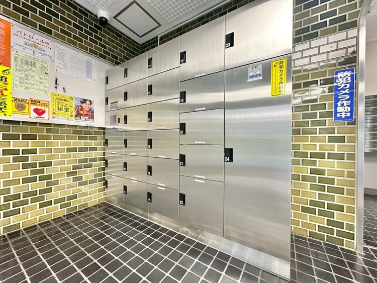 設備 留守時に便利な宅配ボックスを完備。