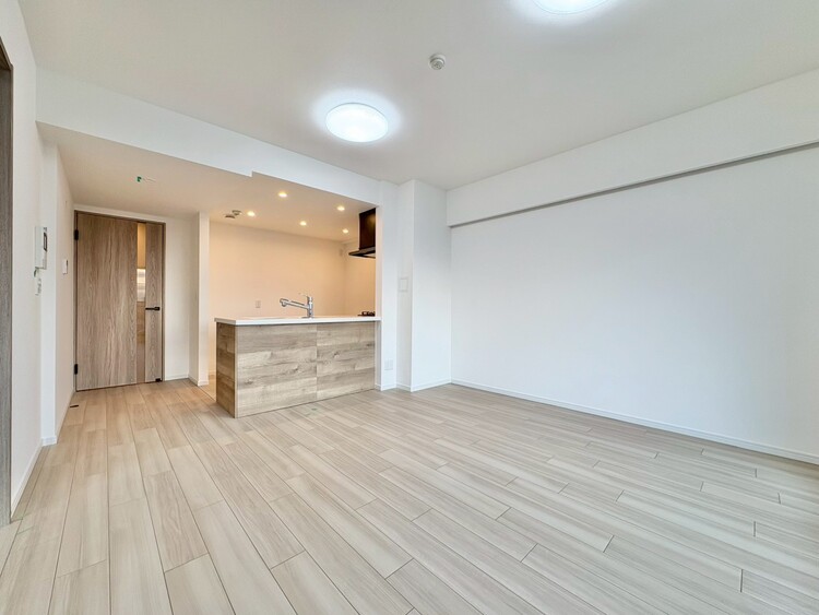 居間 豊かな居住性と、安心感を満たすクオリティが見事に調和した住空間。