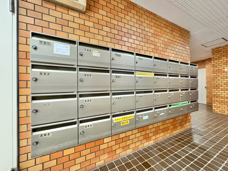 その他 郵便物を受け取るための郵便受けも、きちんと管理されています。