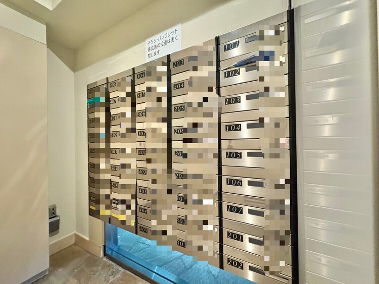 その他 郵便物を受け取るための郵便受けも、きちんと管理されています。