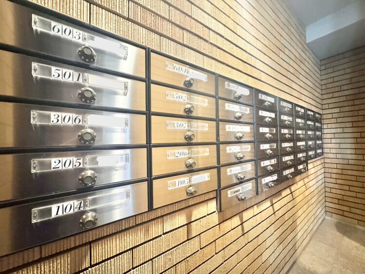 その他 郵便物を受け取るための郵便受けも、きちんと管理されています。