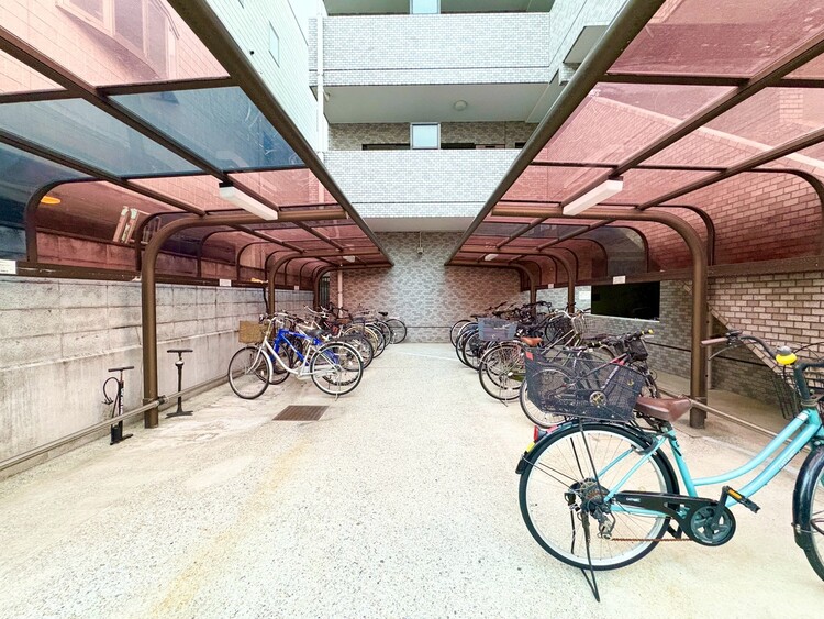 その他 駐輪場も綺麗に整頓されています。※空き状況は都度ご確認下さい。