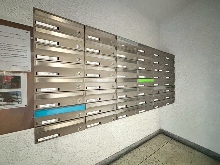 その他 郵便受けも、きちんと管理されています。