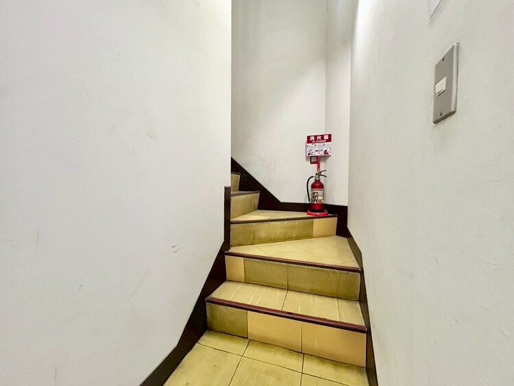 その他 共用部の階段です。明るく清潔に管理されています。