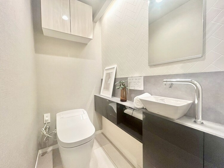 その他 清潔感の高いお手洗い。