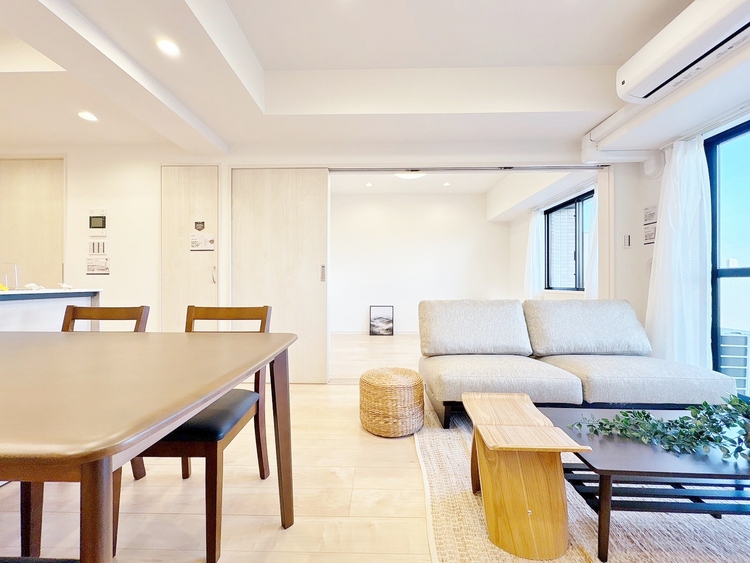 居間 ひとつひとつの空間に宿した機能性、そして美意識。