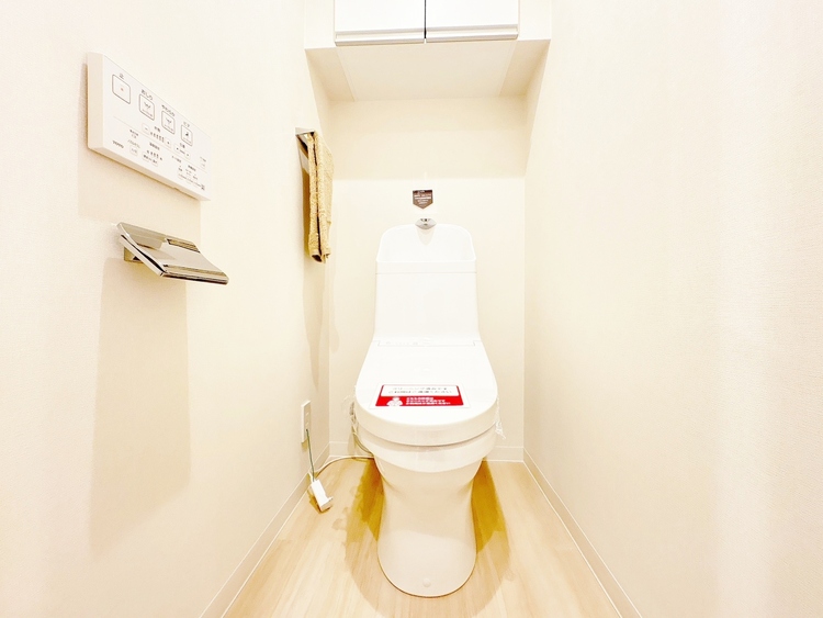 トイレ 暮らしの中のさりげないひとときの快適さにも、こだわりを、持って設備を配しております。