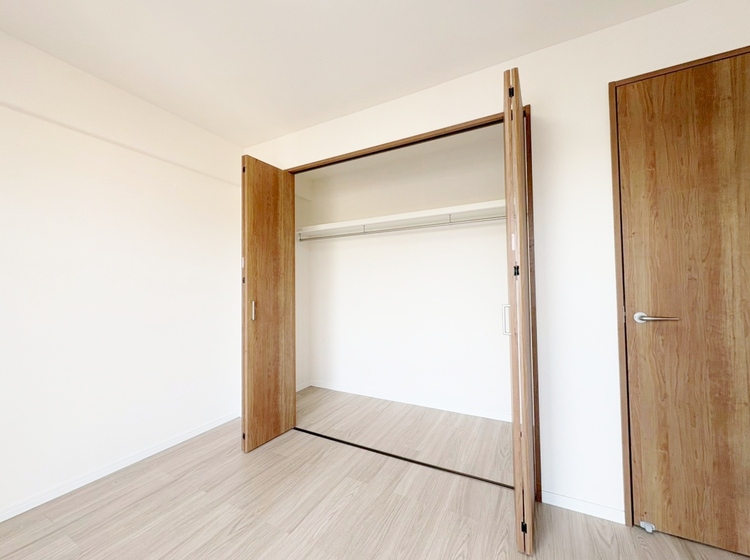 収納 居室にはクローゼットがあり、荷物もスッキリ収納して快適にお過ごしいただけます。