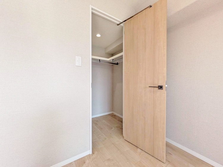 収納 居室にはクローゼットがあり、荷物もスッキリ収納して快適にお過ごしいただけます。