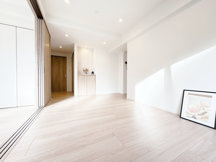 居間 ひとつひとつの空間に宿した機能性、そして美意識。