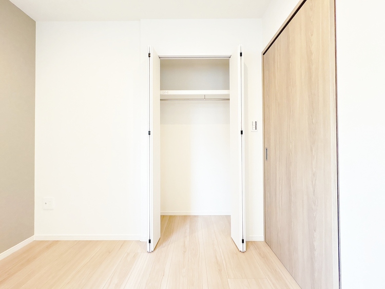 収納 居室にはクローゼットがあり、荷物もスッキリ収納して快適にお過ごしいただけます。