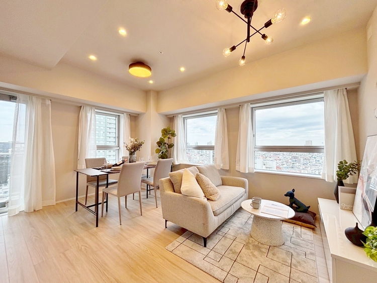 居間 「空間が織り成すひとつ先の住み心地」を演出します。