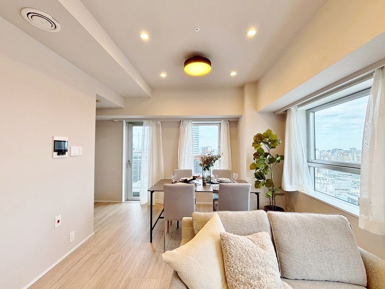 居間 ひとつひとつの空間に宿した機能性、そして美意識。