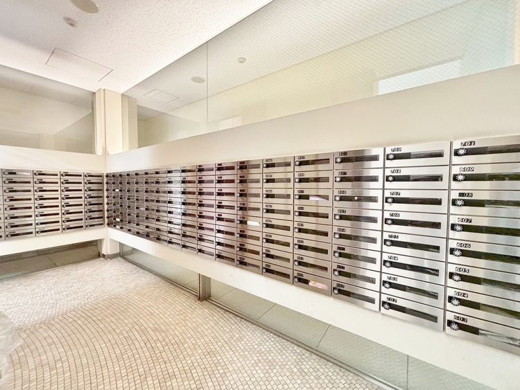 設備 郵便物を受け取るための郵便受けも、きちんと管理されています。