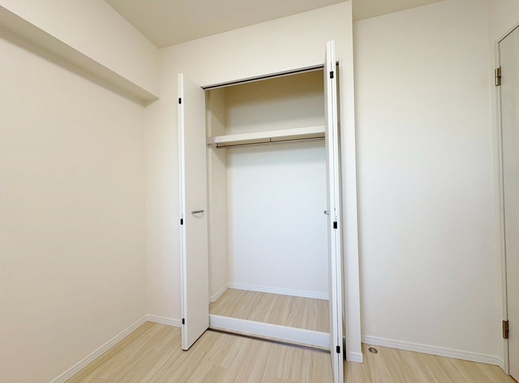 収納 居室にはクローゼットがあり、荷物もスッキリ収納して快適にお過ごしいただけます。