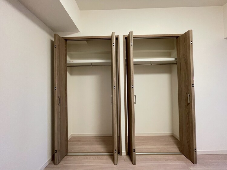 収納 居室にはクローゼットがあり、荷物もスッキリ収納して快適にお過ごしいただけます。