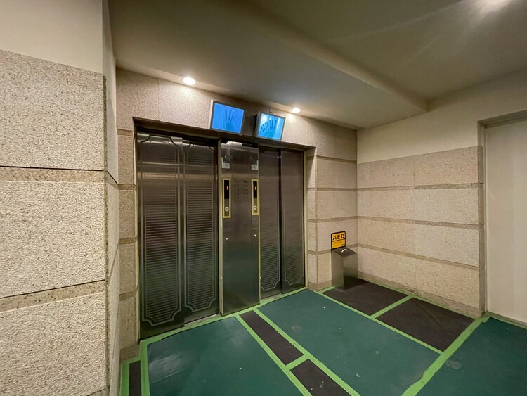 設備 エレベーターの管理も、きちんと行き届いてます。