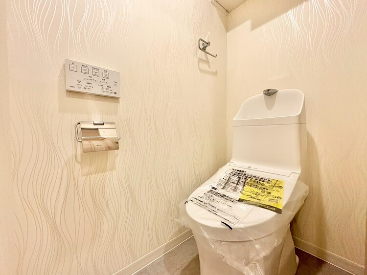 トイレ 暮らしの中のさりげないひとときの快適さにも、こだわりを、持って設備を配しております。