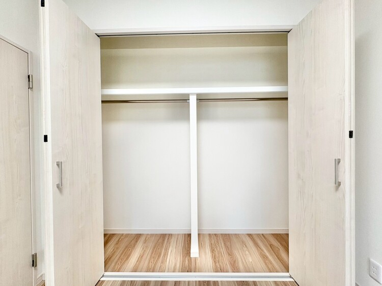 収納 居室にはクローゼットがあり、荷物もスッキリ収納して快適にお過ごしいただけます。
