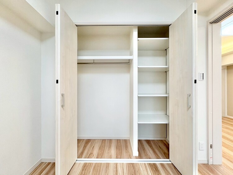 収納 暮らし心地を大きく左右する収納を、適材適所に配置し使い勝手を考慮しました。