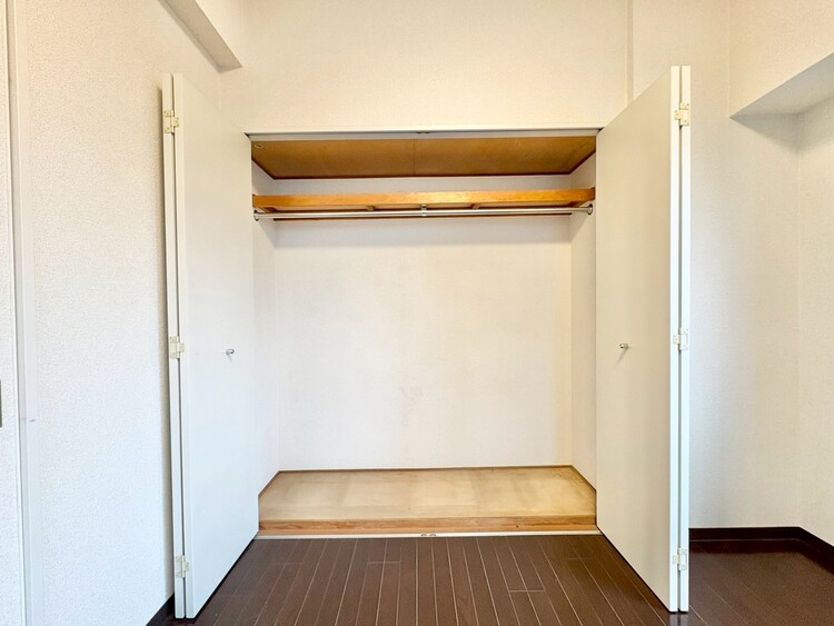 収納 居室にはクローゼットがあり、荷物もスッキリ収納して快適にお過ごしいただけます。